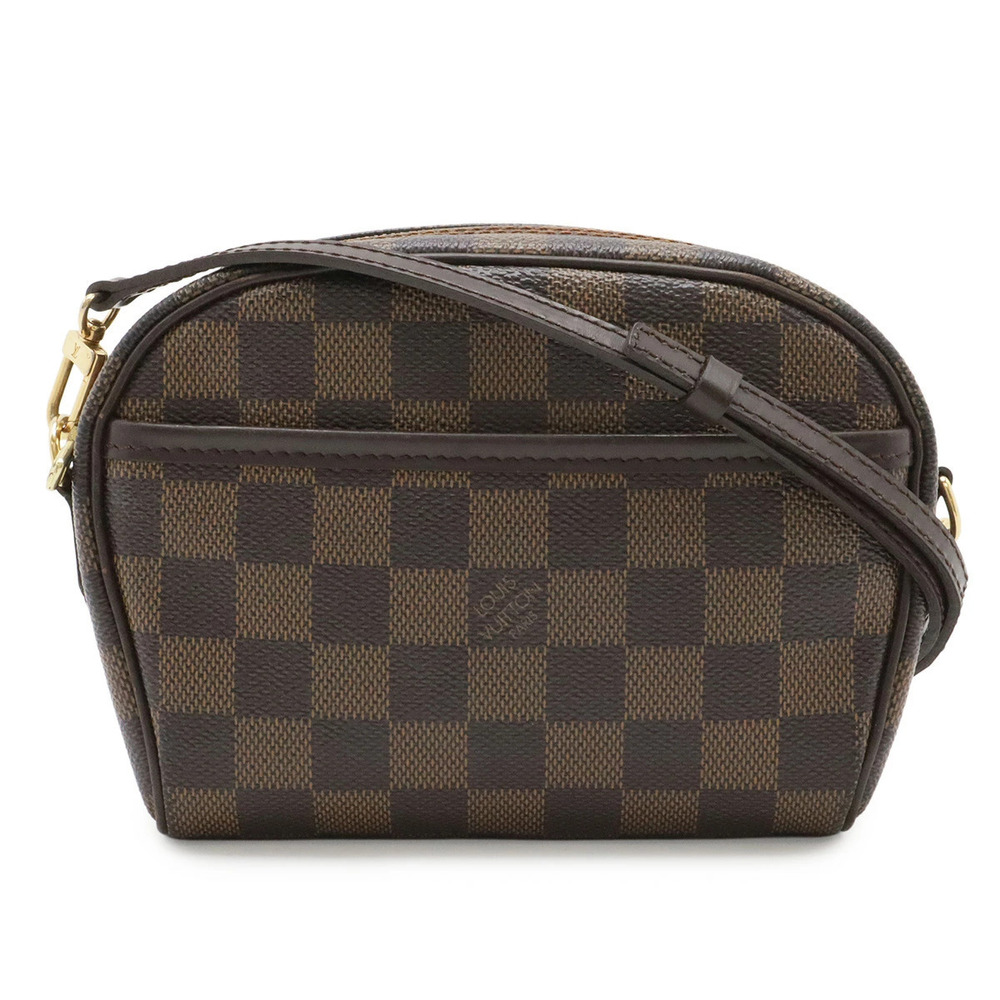 LOUIS VUITTON Damier Pochette Ipanema Crossbody Bag Pouch Clutch Case